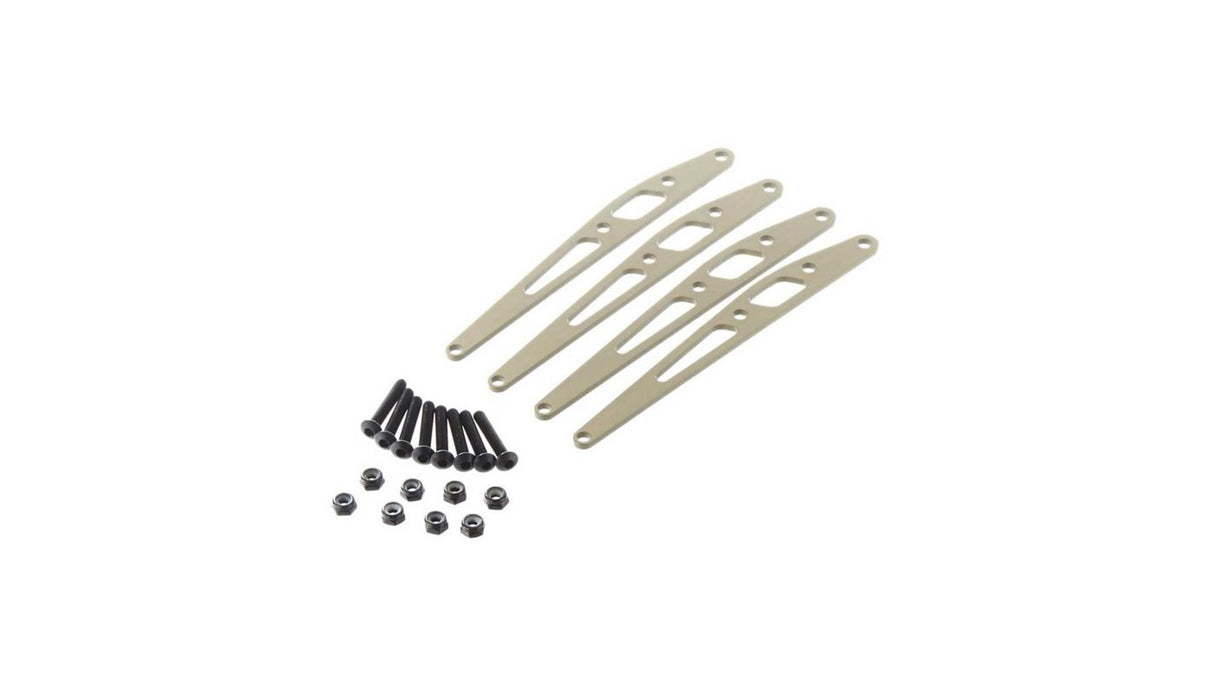 Axial Lower Link Plate Set Aluminum (4 pcs)