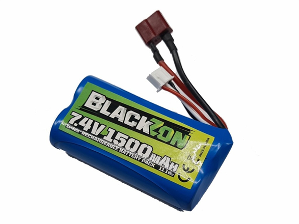 Blackzon Li-Ion Battery 7.4V 1500mAh: Smyter