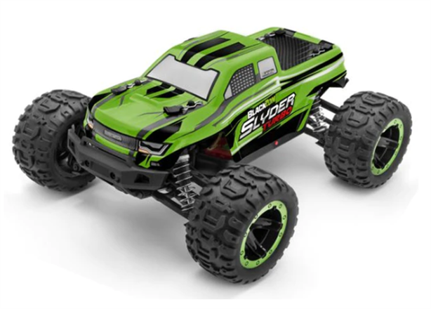 Blackzon 1:16 Slyder Turbo 4WD Brushless Monster Truck Green RTR