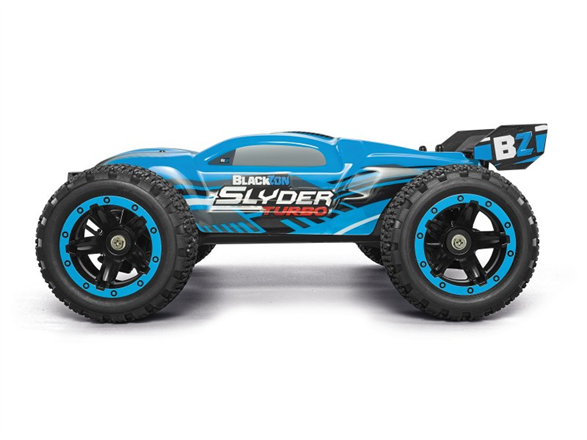 Blackzon 1:16 Slyder Turbo 4WD Brushless Stadium Truck Blue RTR