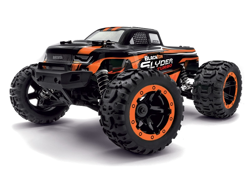 Blackzon 1/16 Slyder MT Turbo Black & Orange w/Batt & Charger