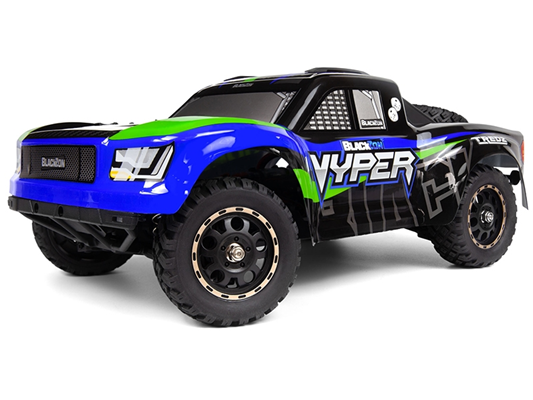 Blackzon 1/16 Vyper Short Course Blue/Green w/Battery & Charger