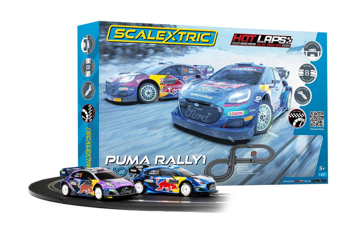 Scalextric Puma WRC - Hot Laps Race Set