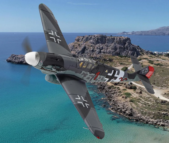 Corgi 1:72 BF-109G-2 'Red 1' Tropical Mod.