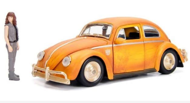 Jada 1:24 TF6 - VW Beetle Bumblebee w/Charlie Figure