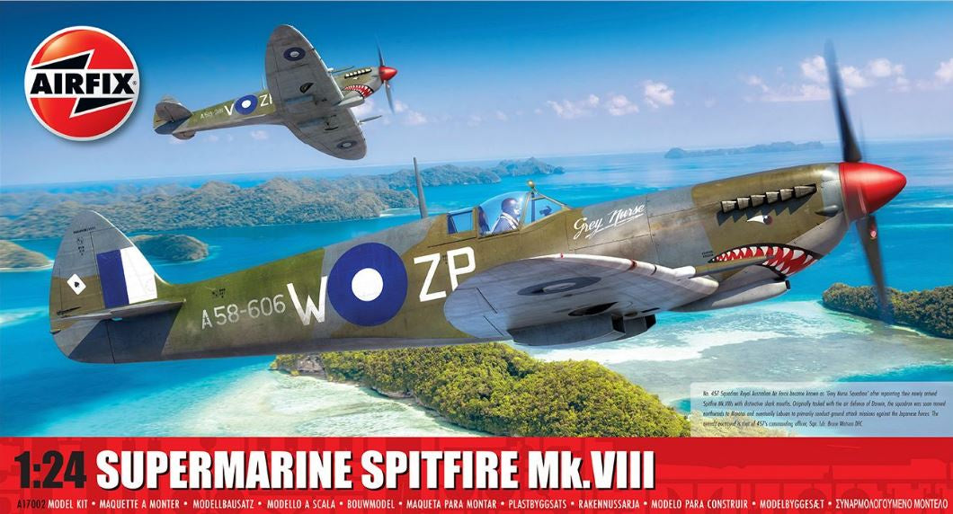 Airfix 1:24 Supermarine Spitfire Mk.VIII