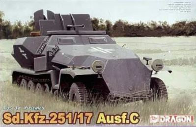 Dragon 1:35 Sd.Kfz.251/17 Ausf.C AA-Gun Half-track