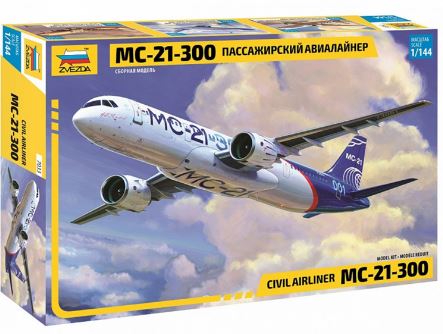 Zvezda 1:144 MC-21-300 Civil Airliner