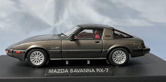 MTech 1:43 Mazda Savanna RX-7 Gun Metal Grey