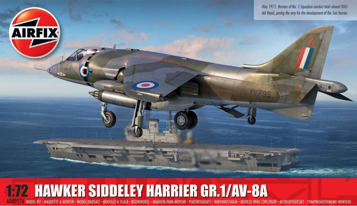 Airfix 1:72 Hawker Siddeley Harrier GR.1/AV-8A