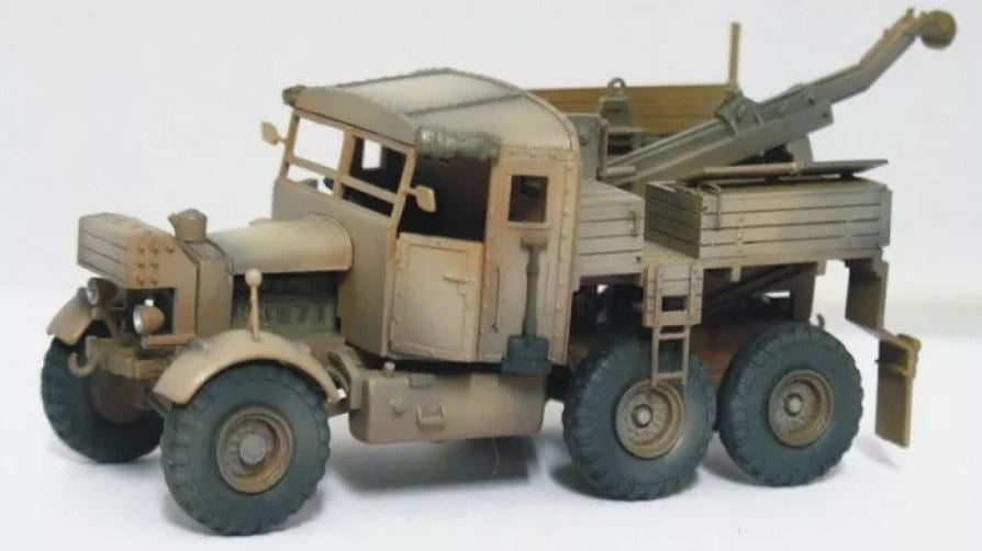 Wespe 1:72 Scammel Pioneer 6x4 Recovery Vehicle Full Resin Kit