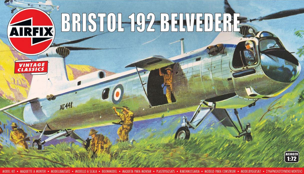 Airfix 1:72 Vintage Classics Bristol 192 Belvedere