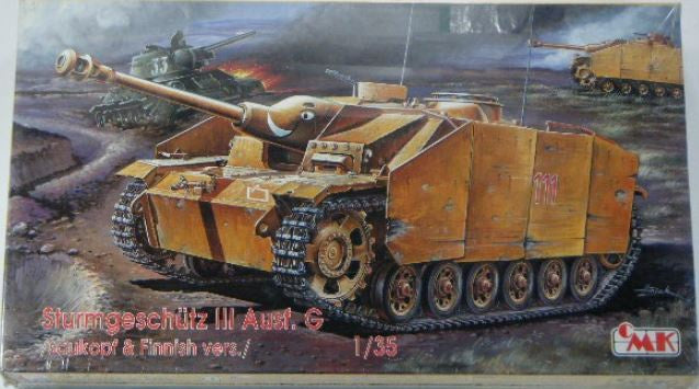 CMK 1:35 Sturmgeschutz III Ausf. G (Saukopf & Finnish Versions)