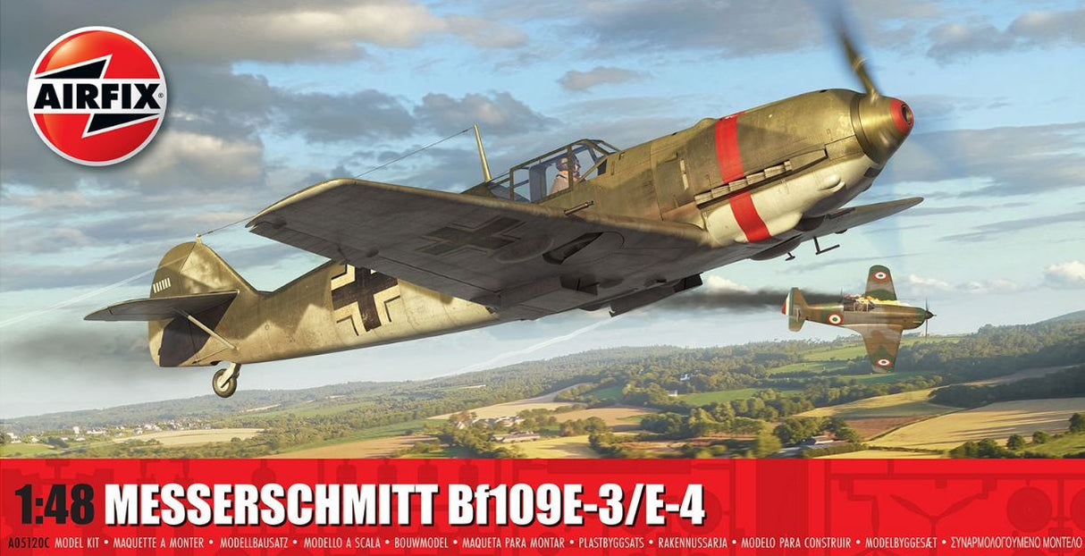 Airfix 1:48 Messerschmitt Bf109E-3/E-4