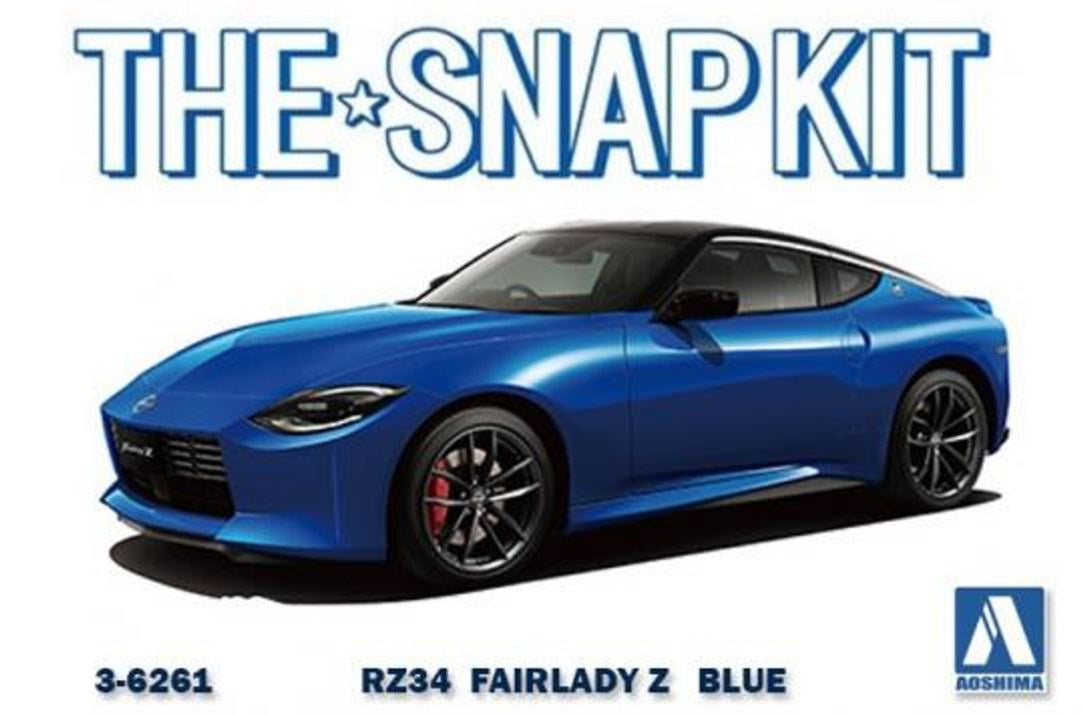 Aoshima 1:32 Nissan RZ34 Fairlady Z Blue Snap Kit