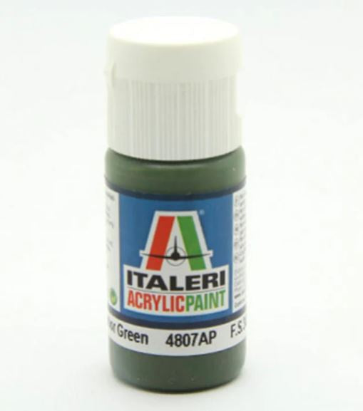 Italeri/Vallejo Acrylic - Flat Russian Armour Green