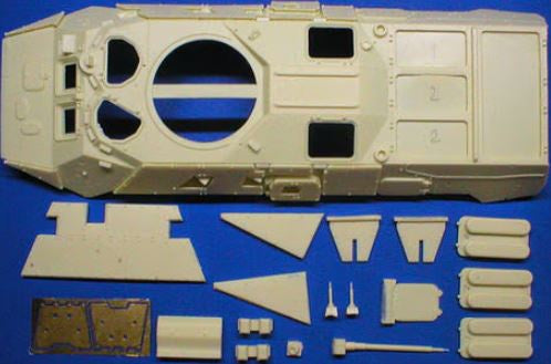 SP Designs 1:35 Iraqi BTR-80UP-KR Commander Conv. Resin Kit