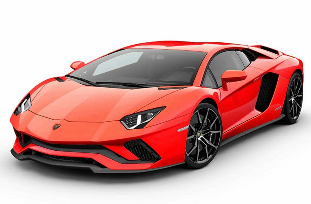 Aoshima 1:32 Lamborghini Aventador S Pearl Red Snap Kit