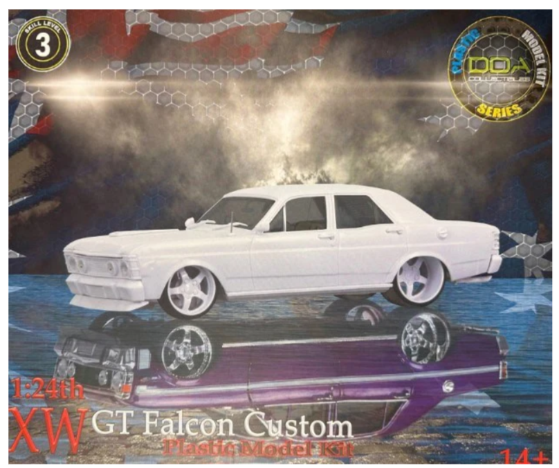 DDA 1:24 Ford XW GTHO Slammed Plastic Kitset