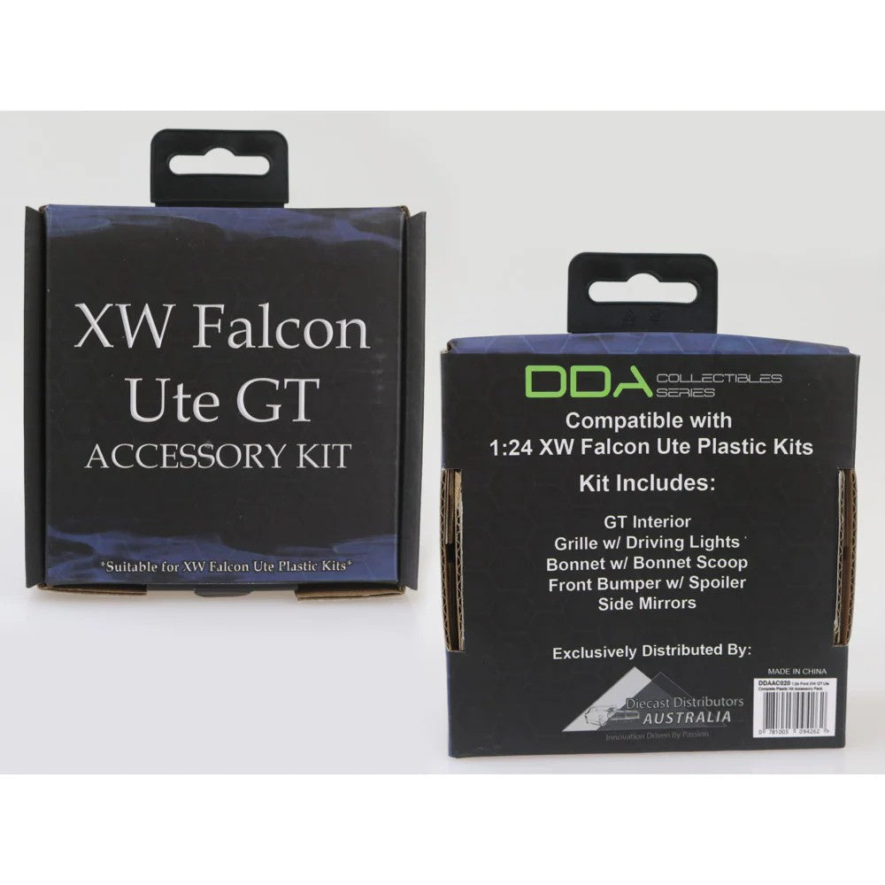DDA 1:24 Ford XW GT Ute Plastic Kit Accessory Pack