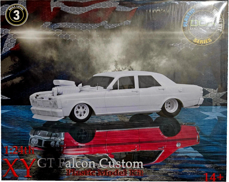 DDA 1:24 Custom Slammed XY GTHO Ford Falcon – Frankton Model Shop