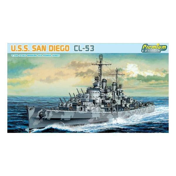 Dragon 1:700 U.S.S. San Diego CL-53