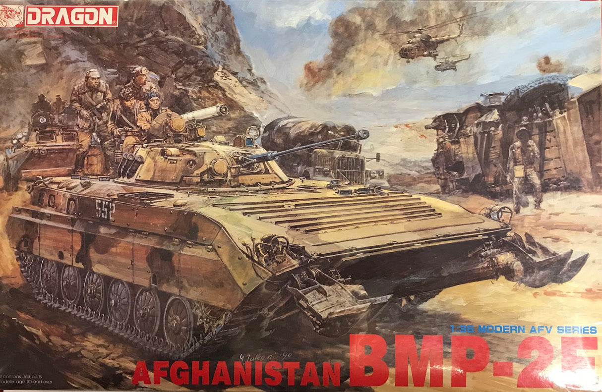 *Aged Decals* Dragon 1:35 BMP-2E Afghanistan