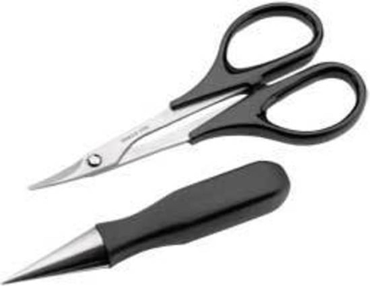 DUBRO 2 PCE BODY REAMER, CURVED SCISSORS SET