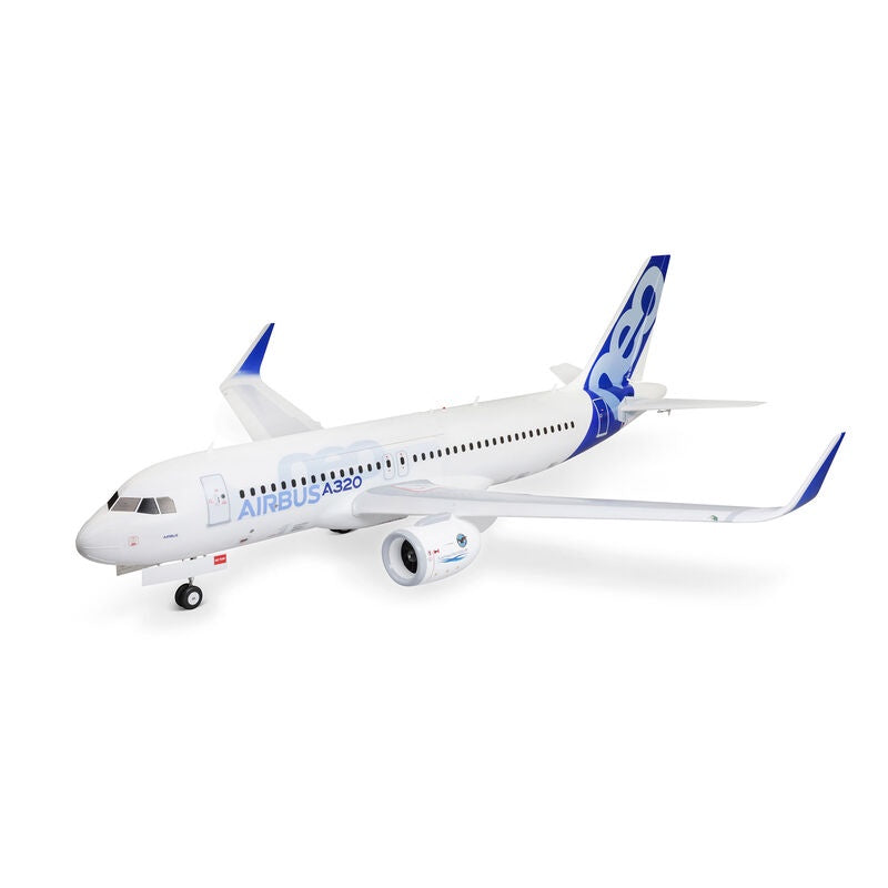 Airbus A320neo 1.5m Airliner Twin 64mm EDF BNF Basic with AS3X+