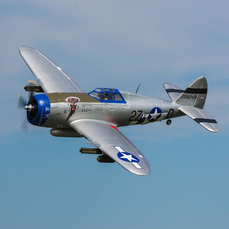 E-Flite P-47 Razorback 1.2m BNF Basic