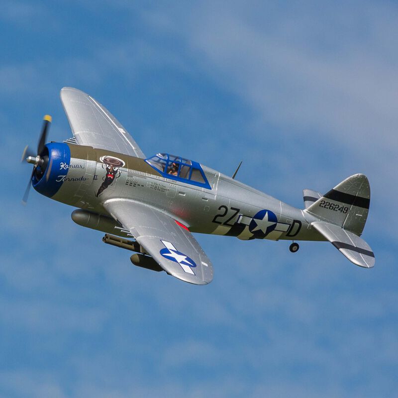 E-Flite P-47 Razorback 1.2m BNF Basic