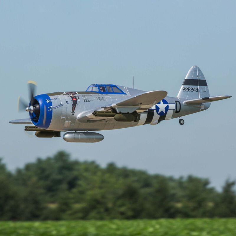 E-Flite P-47 Razorback 1.2m BNF Basic