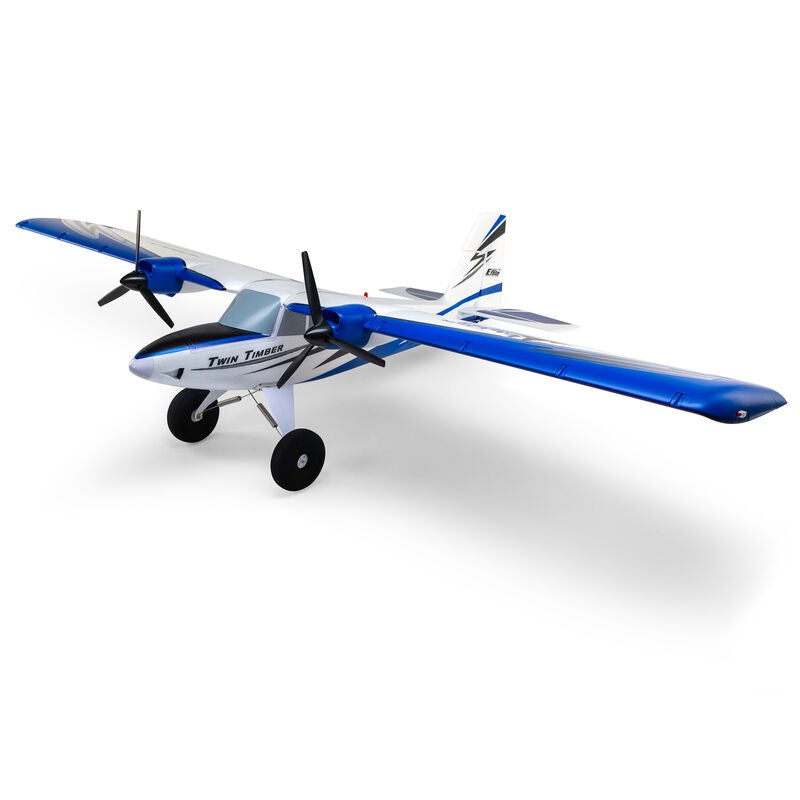 E-Flite Twin Timber 1.6m BNF Basic w/AS3X & SAFE Select