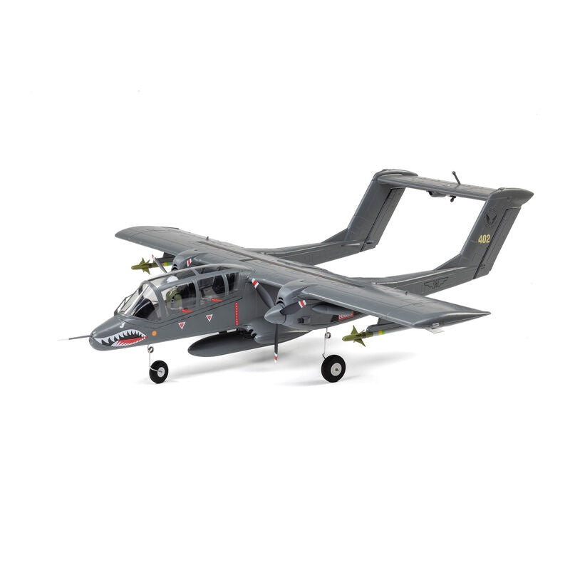 E-flite Micro OV-10 Bronco 645mm BNF Basic with AS3X and SAFE