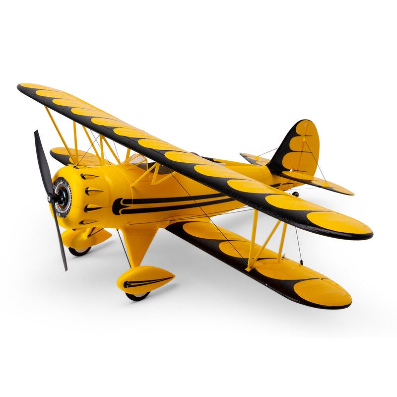 E-Flite UMX WACO Yellow BNF Basic w/AS3X & SAFE