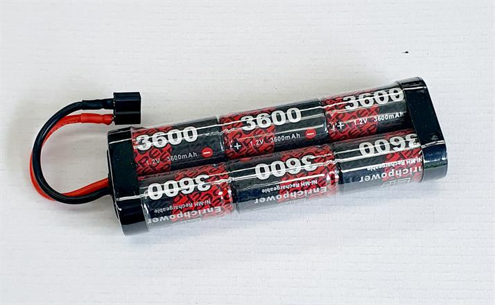 ENF 7.2V NiMH Battery 3600mAh w/Deans Connector