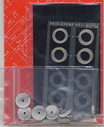 Fujimi 1/24 Brake Disc Set (Ferrari F40 etc)