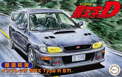 Fujimi 1/24 Impressa WRX TypeR Sti Fujiwara Takumi