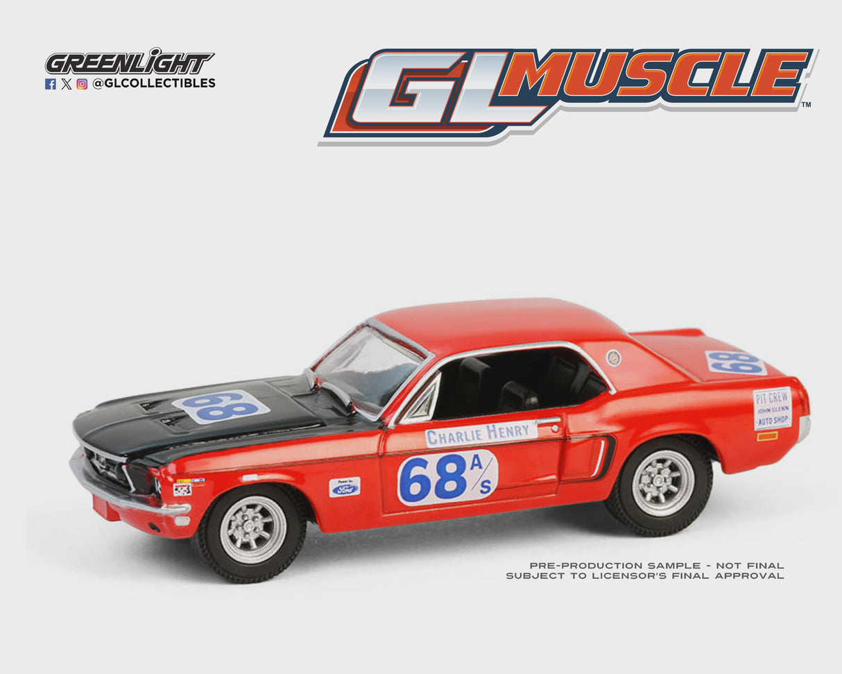 Greenlight 1:64 1968 Ford Mustang GT Coupe - #68