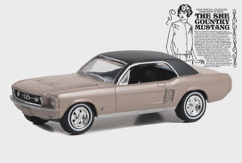 GL 1:64 The She Country 1967 Ford Mustang