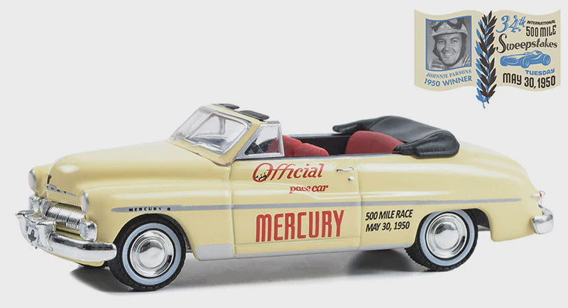 GL 1:64 1950 Mercury Monterey Convertible Official Pace Car