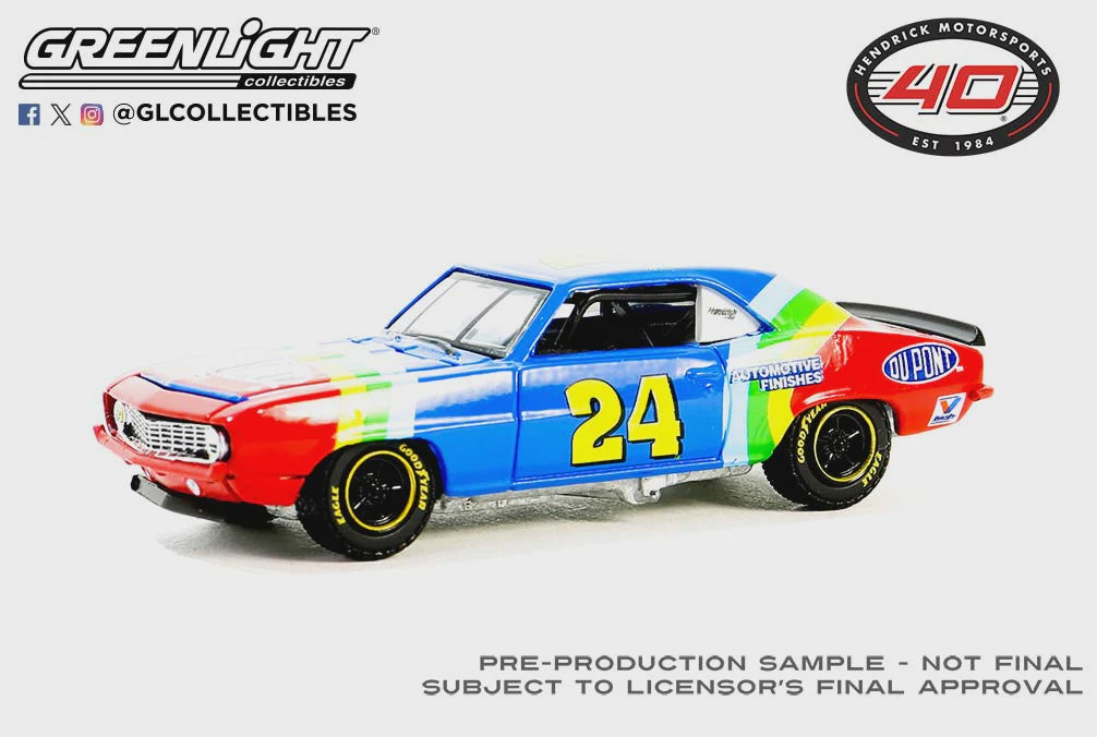 GL 1:64 1969 Chevrolet Camaro Nascar