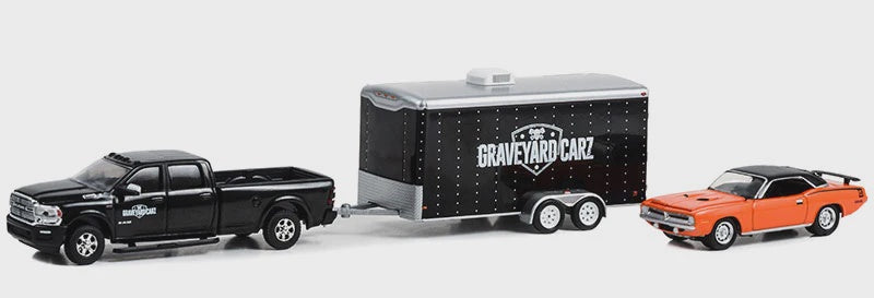 1:64 2022 RAM 2500 with 1979 Plymouth 'Cuda 340