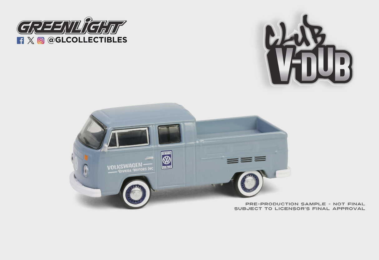 Greenlight 1:64 1978 Volkswagen Type 2 Double Cab Pick Up