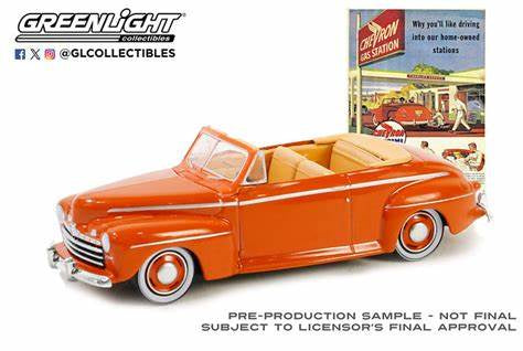 GL 1:64 1946 Ford Super Deluxe Convertible