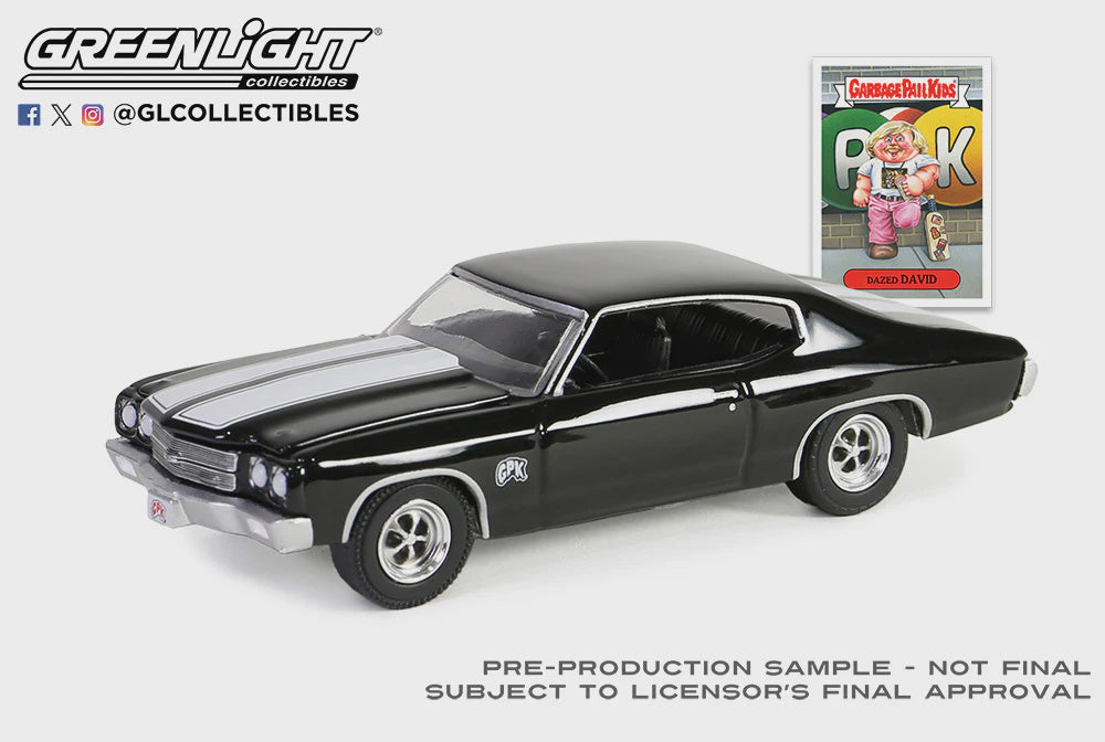 Greenlight 1:641970 Chevrolet Chevelle Garbage Pail Kids