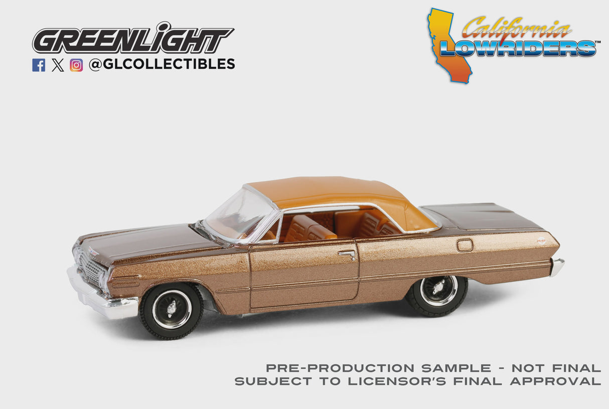 Greenlight 1:64 1963 Chevrolet Impala SS Convertible (Top Up)