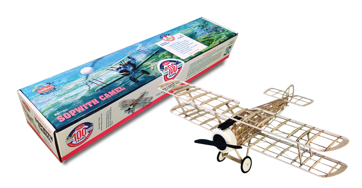Guillows 1/19 WW1 British Sopwith Camel Balsa Kit
