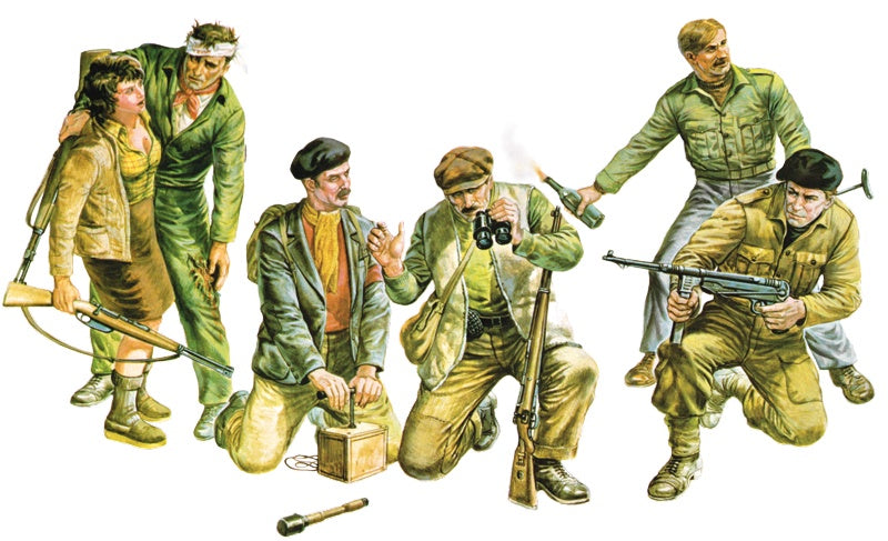 Italeri 1:35 WW2 Partisans