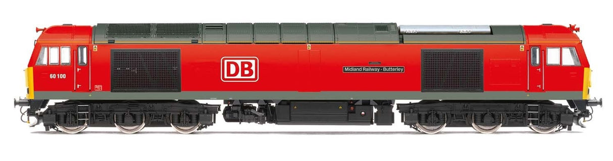 Hornby DB Cargo UK, Class 60, Co-Co, 60100 'Midland Railway - Butterley'